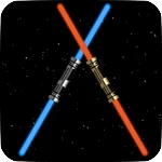 twin light saber android application logo